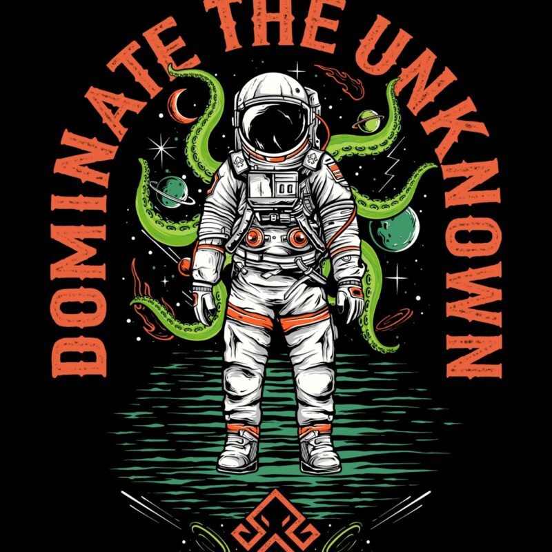 Oversize T-Shirt - Dominate The Unknown