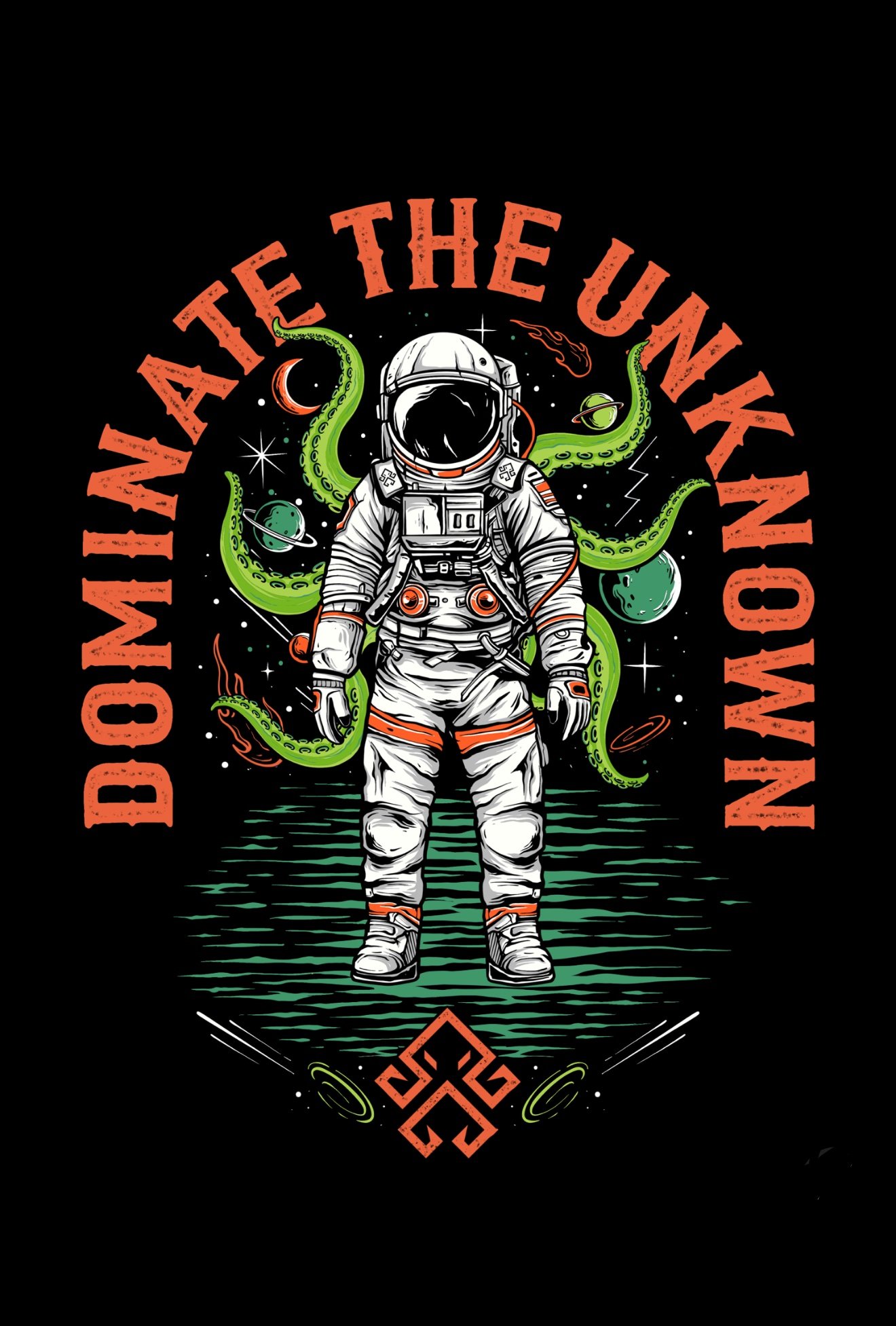 Oversize T-Shirt - Dominate The Unknown